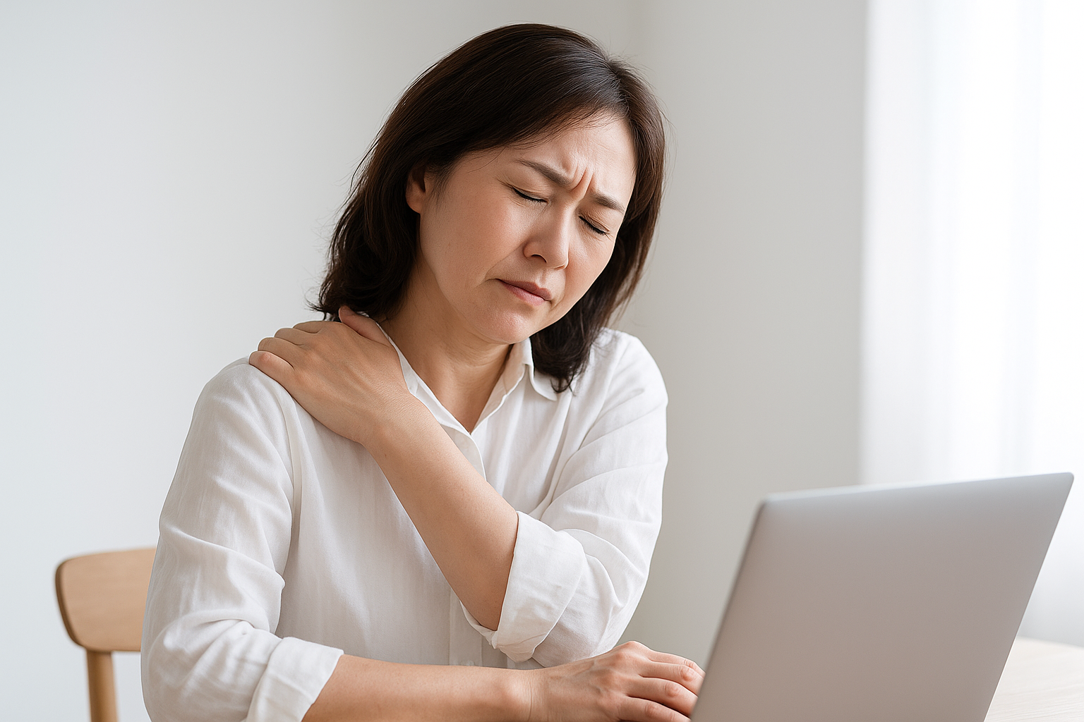 辛い痛み・症状を持つ女性|たもかみ治療室